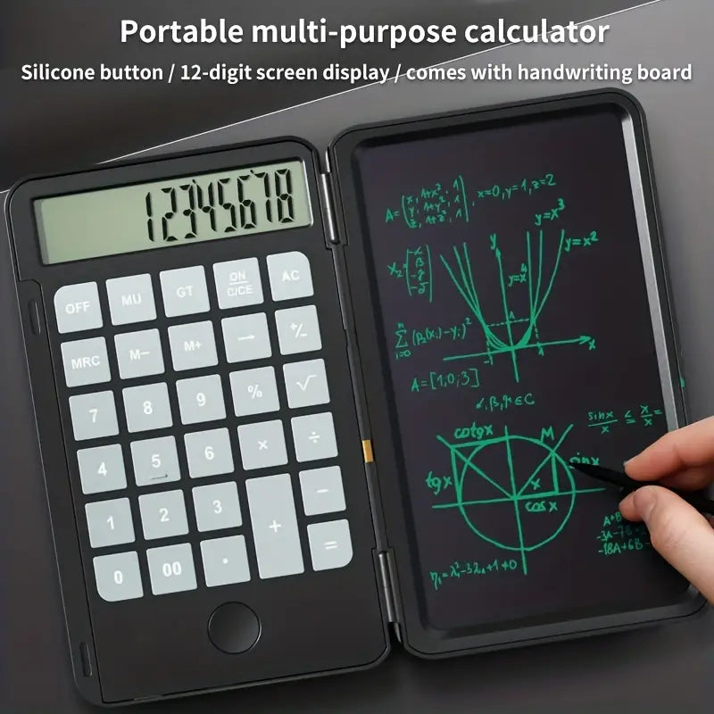 Calculator with LCD writing pad – photo 2 of 6