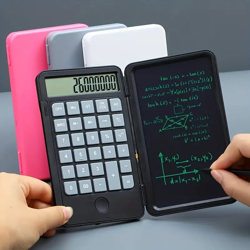 Calculator with LCD writing pad – Zoventy