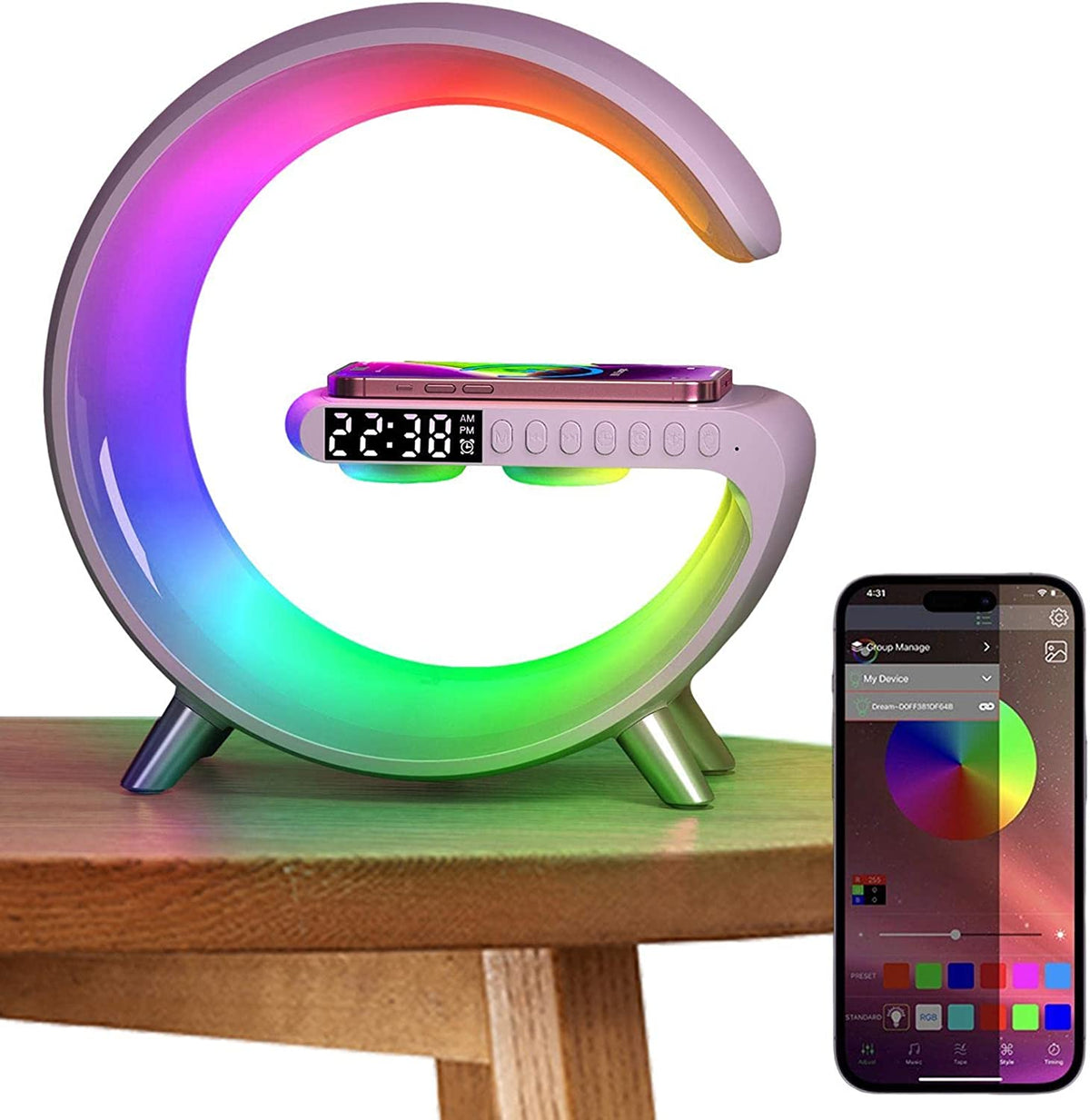 Wireless charger lamp – photo 3 of 4