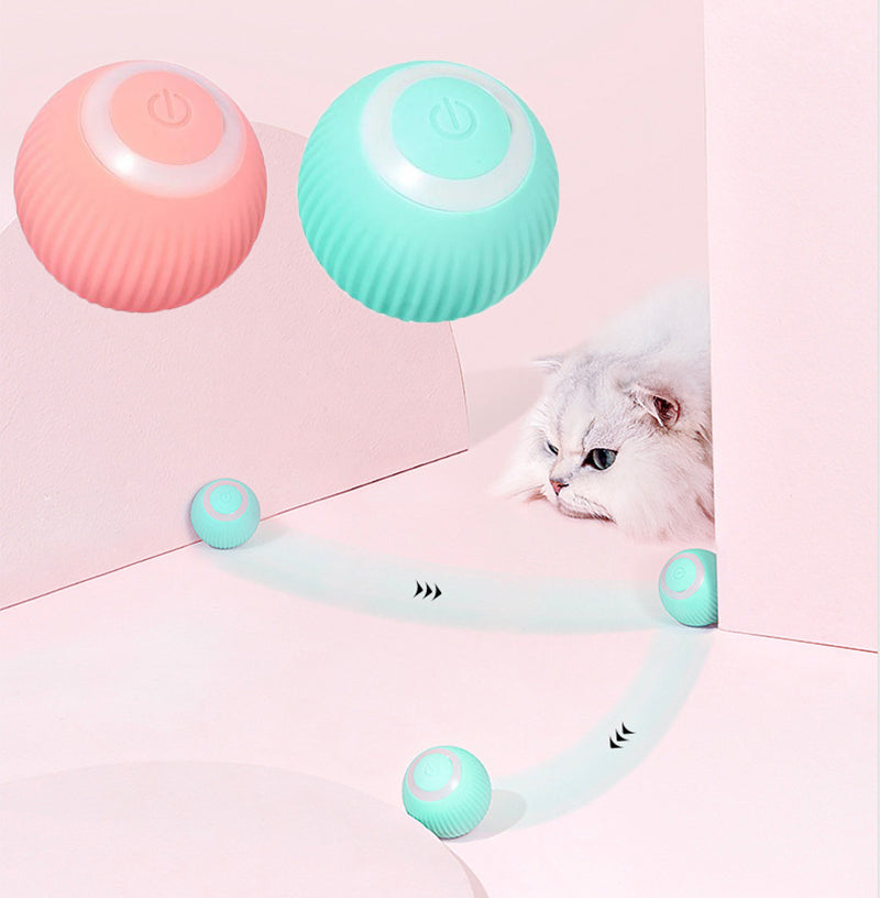 Interactive self-rolling cat ball – photo 2 of 5