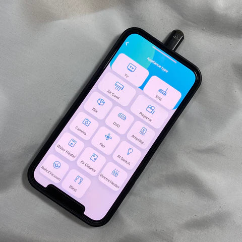Infrared phone remote adapter – Zoventy