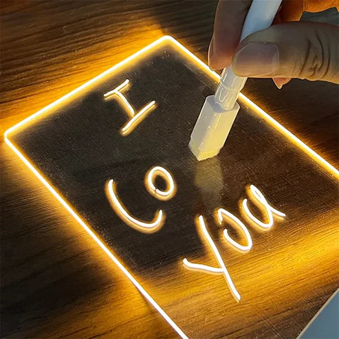 LED light-up note board – Zoventy