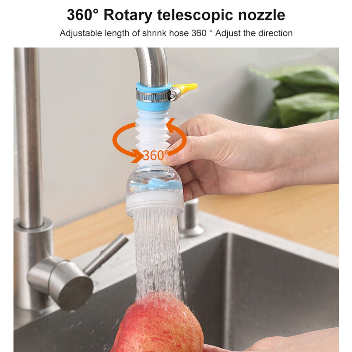 360 degree kitchen tap extender – photo 5 of 5