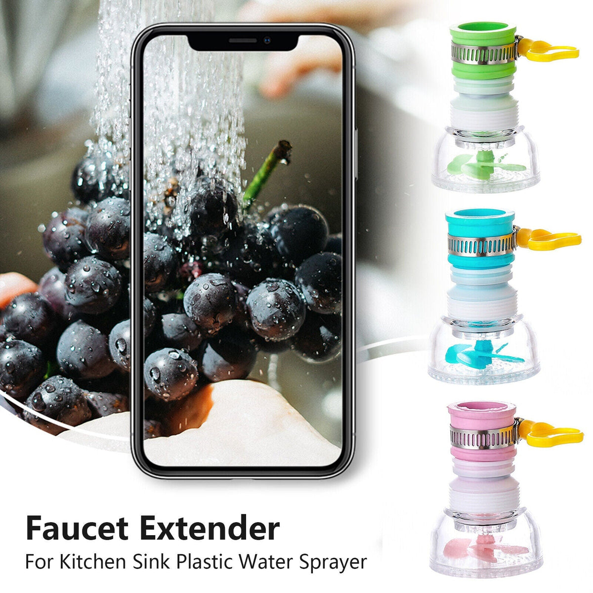 360 degree kitchen tap extender – Zoventy